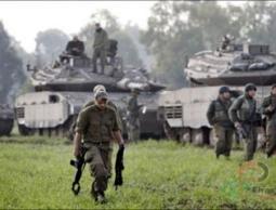 جيش الاحتلال يستعد لحرب واسعة " ارشيف "
