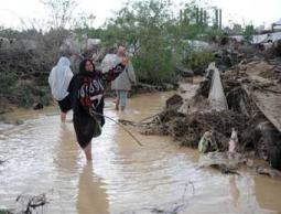 كارثة انسانية تحل بمنطقة المغراقة ( تصوير خاص ..مجدي قريقع )