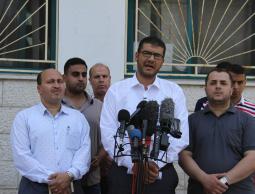 جانب من المؤتمر الصحفي