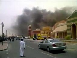 حريق مجمع "فيلاجيو" بالدوحة