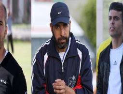 من اليمين: حجاج, وخليفة, وعبد الهادي