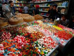 أحد الأسواق الفلسطينية