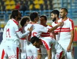 فرحة لاعبي الزمالك بالفوز