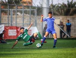 جانب من المباراة