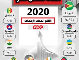 الدول التي ستمتلك أعلى معدل نمو للناتج المحلي الإجمالي الحقيقي في 2020.jpg