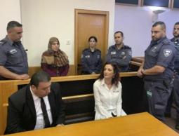 اية الخطيب خلال المحاكمة