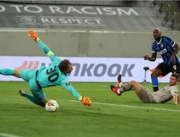 جانب من المباراة