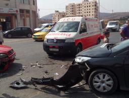 7 إصابات في 11 حادث سير بغزة خلال 24 ساعـة