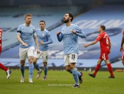 جانب من المباراة