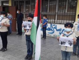 التعليم بغزة تحيي ذكرى الاندحار الصهيوني عن القطاع