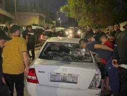 السيارة التي كان يستقلها الشهداء