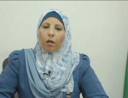 عزيزة الكحلوت الناطقة باسم وزارة التنمية الاجتماعية في غزة