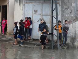 طقس فلسطين.. زخات أمطار غزيرة ورعدية