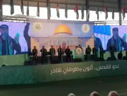 مهرجان احتفالا بذكرى انطلاقة حماس في صيدا جنوب لبنان