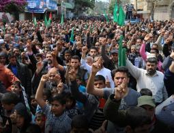 مسيرات غضب في غزة