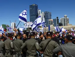 مظاهرات في (اسرائيل) ضد نتنياهو