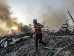 استشهاد ضابط في الدفاع المدني