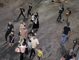 تهجير أهالي مخيم نور شمس