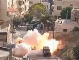 إصابة 3 جنود إسرائيليين في تفجير عبوة ناسفة قرب نابلس