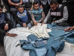 مركز دراسات يوثق (المجزرة الأكبر ضد الإعلام) في غزة