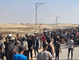 7 شهداء بقصف الاحتلال لمواطنين ينتظرون مساعدات بخان يونس