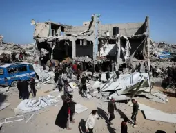 داخلية غزة تصدر بيانًا بشأن القصف الإسرائيلي لمقر شرطة الشيخ رضوان غرب غزة