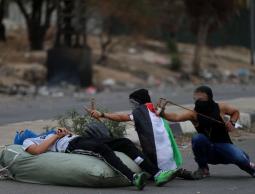 صورة من المواجهات بالضفة