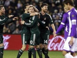 فرحة لاعبي ريال مدريد