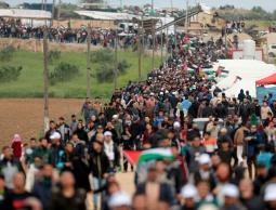 مسيرات العودة تعيد بوصلة الغرب باتجاه فلسطين