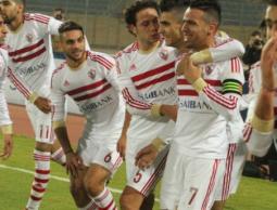 فرحة لاعبي الزمالك بالفوز