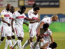 فرحة لاعبي الزمالك بالفوز