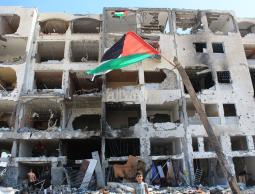 جانب من الدمار في شمال قطاع غزة