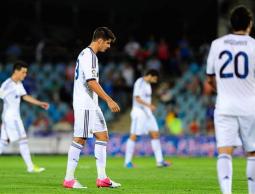 حزن لاعبي ريال مدريد بعد الخسارة من خيتافي