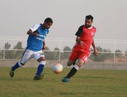 جانب من مباراة الرضوان واتحاد جباليا