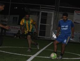 جانب من أحد مباريات البطولة