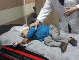 صورة الطفل الذي دهسته سيارة عسكرية إسرائيلية
