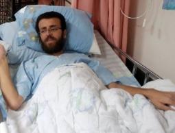 الأسير محمد القيق المضرب عن الطعام 