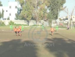 لحظة إحراز نزيدان الهدف الثاني للجلاء