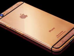 ايفون 6 مرصع بالذهب