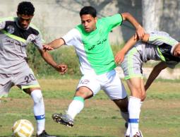 جانب من مباراة شباب الزيتون والمغراقة