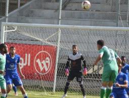 جانب من مباراة الصداقة وخدمات الشاطئ