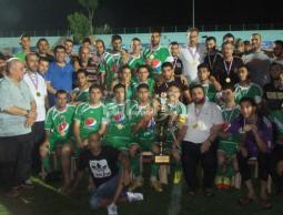 فريق الجمعية الإسلامية بطل الكأس الماضي