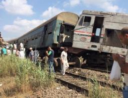  قتلى وعشرات الجرحى بتصادم قطارين في مصر