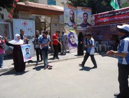 مخيم الشابوة يتزين لاستقبال السرسك - صورة ارشيفية