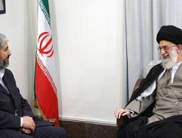 حسن روحاني يلتقي خالد مشغل (أرشيف)