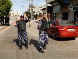 الشرطة الفلسطينية في غزة (الأرشيف)