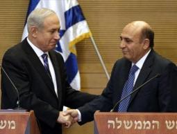  رئيس الحكومة والليكود بنيامين نتنياهو وشاؤول موفاز