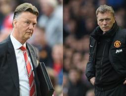 مويس يمينا وبجانبه فان غال