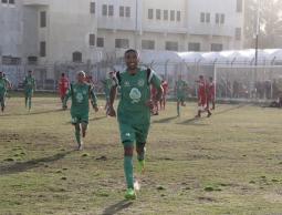 فرحة سامي سالم بهدف التعادل