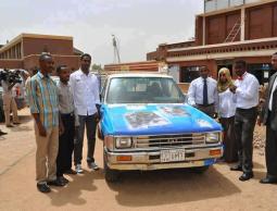 سيارة تعمل بواسطة الهيدروجين في السودان